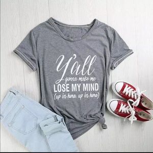 Lose my mind graphic tee